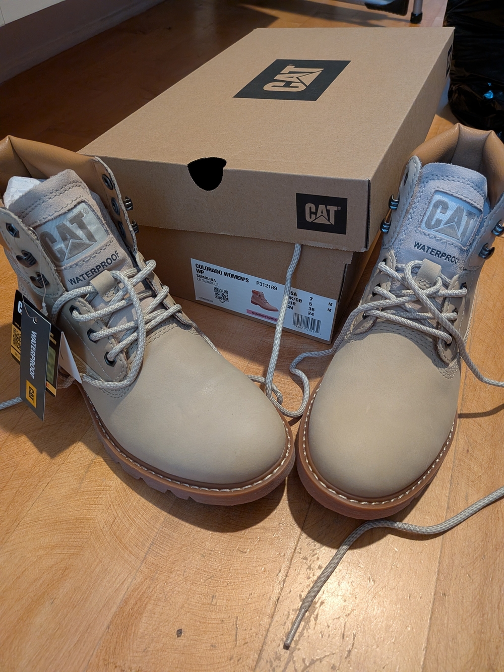 Caterpillar Colorado Women's Waterproof Boots - Tan